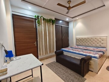 Bedroom in 2 BHK Builder Floor at Malviya Nagar – for Rent