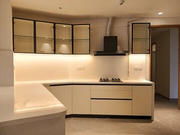 Kitchen in 4 BHK Apartment at Embassy Lake Terrace, Hebbal – for Rent