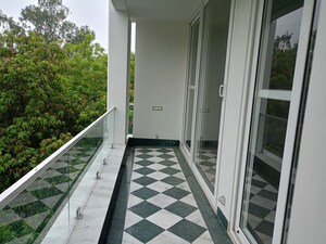 Balcony in 3 BHK Builder Floor at Defence Colony – for Rent