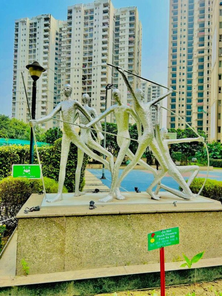 Master Plan, nimbus-the-golden-palm 1 RK 550 Sq.Ft. Apartment In Sector 168 Noida 9773370