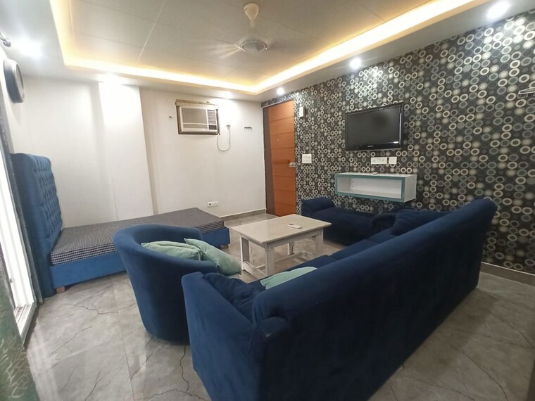 Living Room, saket 1 RK 500 Sq.Ft. Apartment In Saket Delhi 9773379