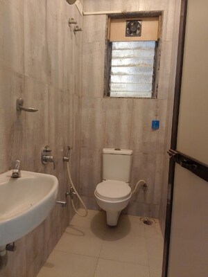 Bathroom in 1 BHK Apartment at Anand Heights, Wadala – for Rent
