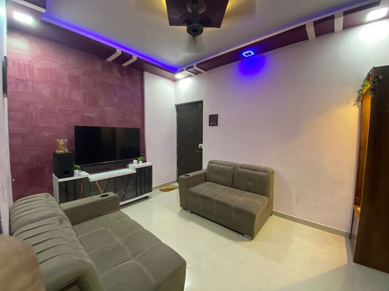 Living Room, vrindavan-complex-dombivli-west 1 Bedroom 645 Sq.Ft. Apartment In Dombivli West Thane 9773387