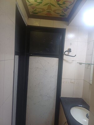 Bathroom in 1 BHK Apartment at Janhavi Apartment Goregaon, Goregaon East – for Rent