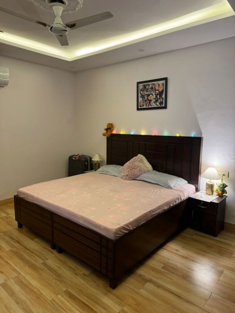 Bedroom, nk-sharma-savitry-greens 3 Bedroom 1500 Sq.Ft. Apartment In Lohgarh Zirakpur 9773463