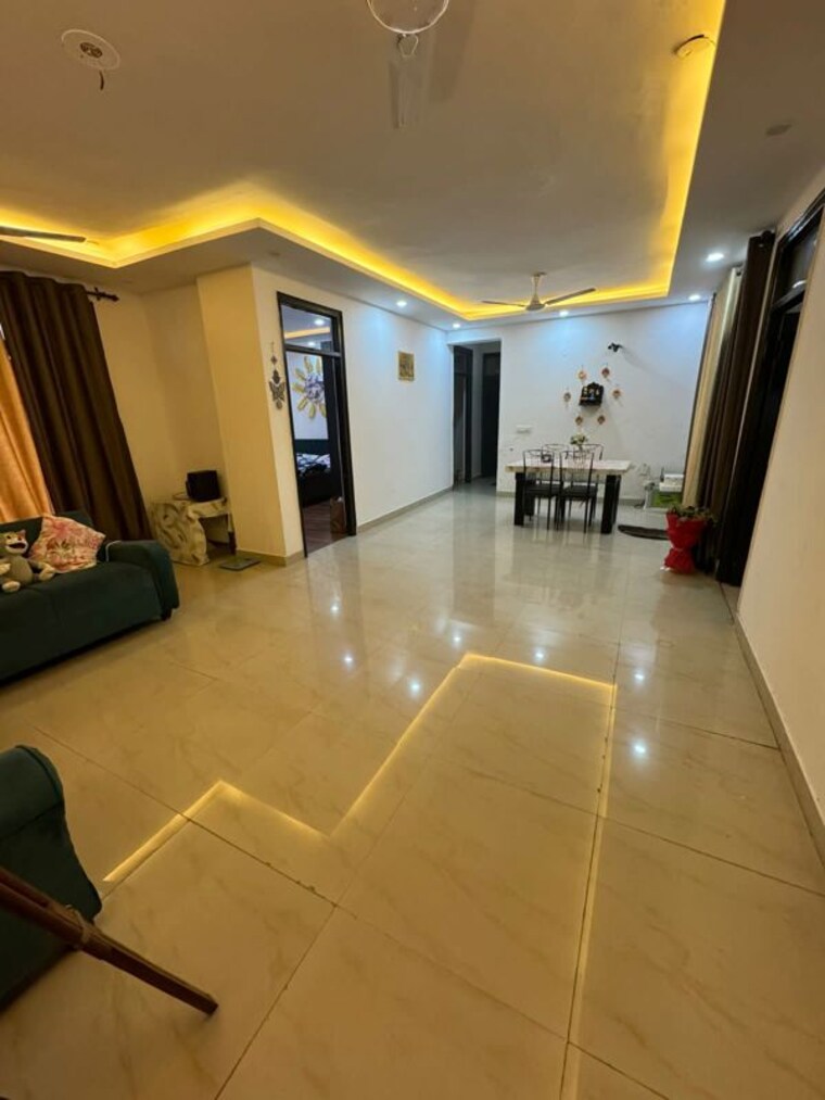 Living Room, nk-sharma-savitry-greens 3 Bedroom 1500 Sq.Ft. Apartment In Lohgarh Zirakpur 9773463