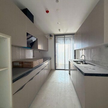 Building Lobby in 4 BHK Apartment at Rustomjee Crown Phase 2, Gokhale Road – for Rent