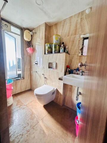 Bathroom in 1 BHK Apartment at Lodha Amara, Kolshet Road – for Sale