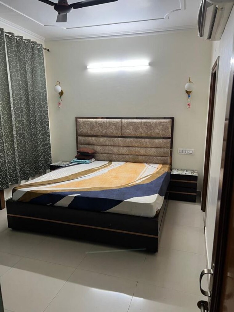 Bedroom, penta-homes 2 Bedroom 1300 Sq.Ft. Apartment In Vip Road Zirakpur 9773512