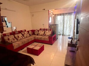Living Room in 1 BHK Apartment at MJ Lifestyle Astro, Chikkanagamangala – for Rent