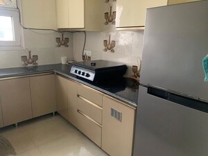 Kitchen in 2 BHK Apartment at GBP Rosewood Estate, Central Derabassi – for Rent