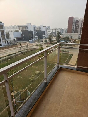 Balcony in 4 BHK Apartment at Godrej Windsor, Sector 27 Yamuna Expressway – for Rent