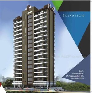 2 BHK Apartment – Exterior View View at Dn Nagar - for Sale
