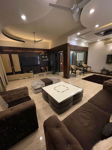 Living Room in 4 BHK Builder Floor at Greater Kailash I – for Sale