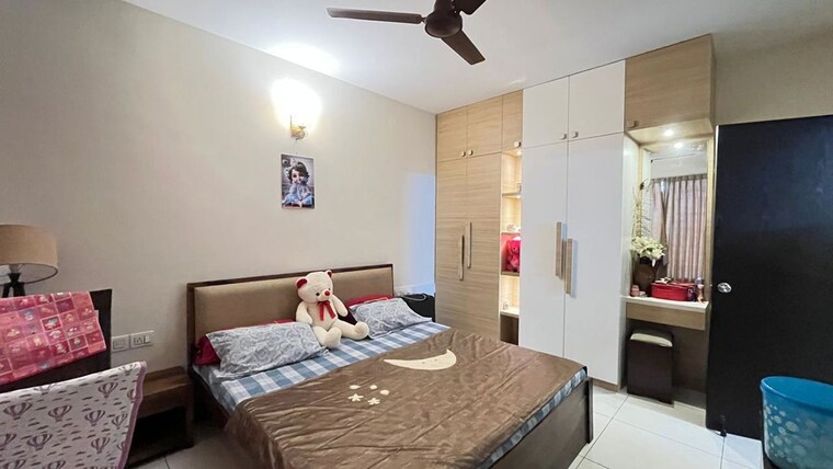Bedroom, navami-funique 3 Bedroom 1074 Sq.Ft. Apartment In Hosa Road Bangalore 9773629