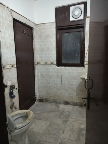 Bathroom in 2 BHK Builder Floor at Saket – for Rent