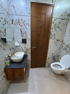 Bathroom in 4 BHK Apartment at Saket – for Rent