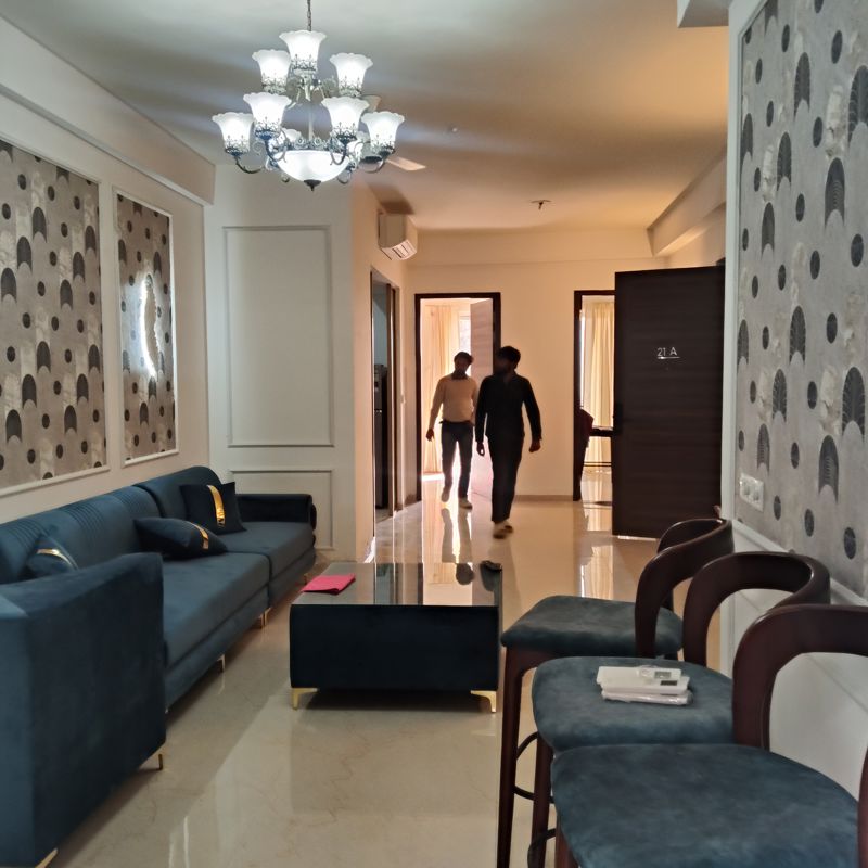 3 BHK + Study Room Apartment For Rent in Smart World Orchard