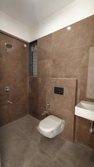 Bathroom in 1 BHK Apartment at Nexa Goyal Aspire, Kandivali West – for Sale