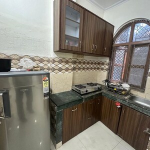 Kitchen in 3 BHK Apartment at Sarvodaya Enclave – for Rent
