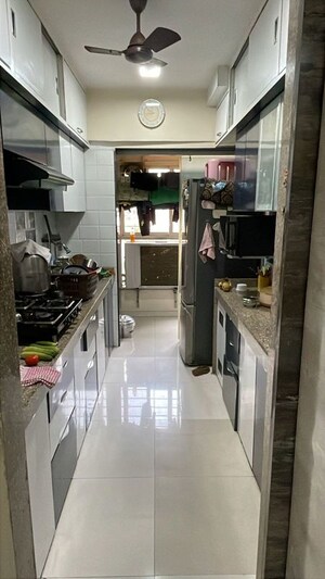 Kitchen in 2 BHK Apartment at Group Seven Rushi Heights, Goregaon East – for Sale