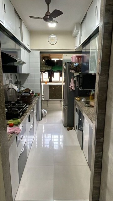 Kitchen in 2 BHK Apartment at Group Seven Rushi Heights, Goregaon East – for Sale