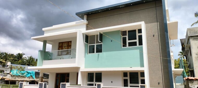 Exterior View, mannuthy 4 Bedroom 2001 Sq.Ft. Independent House In Mannuthy Thrissur 9773871