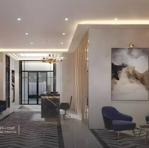 Living Room in 2 BHK Apartment at Platinum Prive, Dn Nagar – for Sale