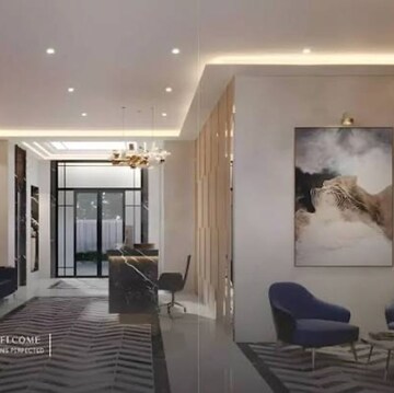 Living Room in 2 BHK Apartment at Platinum Prive, Dn Nagar – for Sale