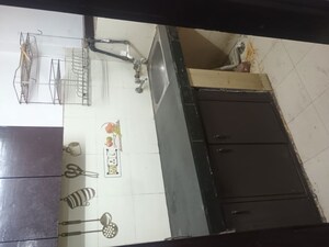 Kitchen in 1 BHK Builder Floor at Malviya Nagar – for Rent