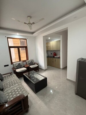 Living Room in 1 BHK Builder Floor at Saket – for Rent