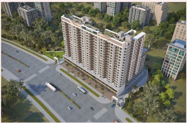 Master Plan, ekdant-9-meraki 1 Bedroom 360 Sq.Ft. Apartment In Shedung Navi Mumbai 9773987