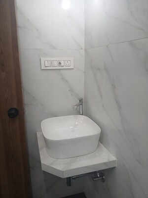 Bathroom in 3 BHK Apartment at Shreeji Atlantis, Malad West – for Rent