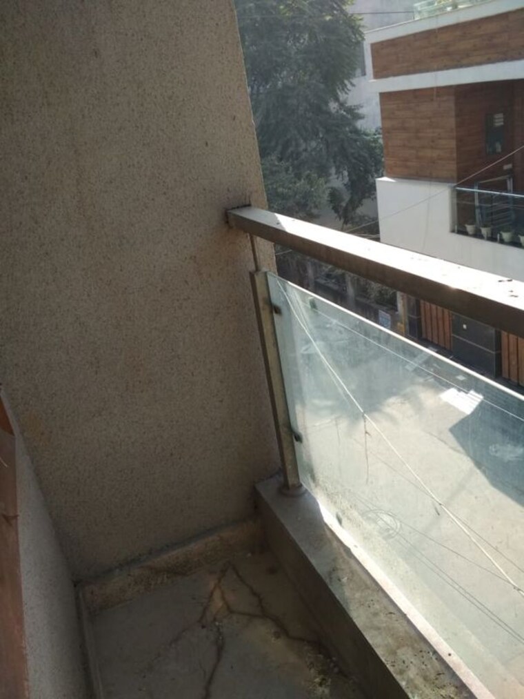 Balcony, neb sarai 3 Bedroom 1300 Sq.Ft. Builder Floor In Neb Sarai Delhi 9774099