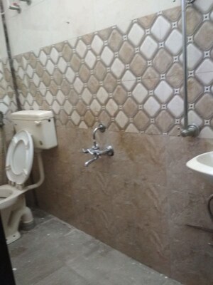 Bathroom in 1 BHK Builder Floor at Neb Sarai – for Rent
