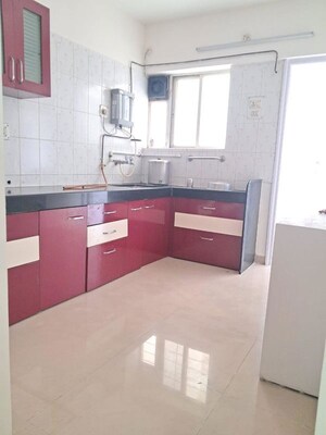 Kitchen in 2.5 BHK Apartment at Kumar Sansar, Kondhwa – for Rent