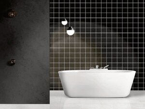 Bathroom in 3 BHK Apartment at Nallagandla – for Sale