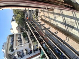 Balcony in 1 BHK Builder Floor at Rajouri Garden – for Rent