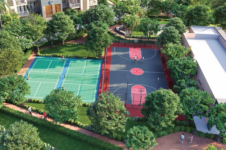 Garden, ashiana-aaroham 3 Bedroom 1342 Sq.Ft. Apartment In Sector 80 Gurgaon 9774172
