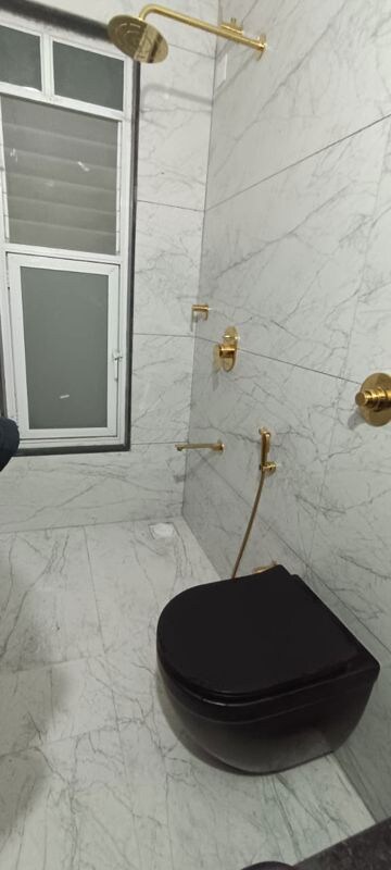 Bathroom in 3 BHK Apartment at Punawale – for Rent