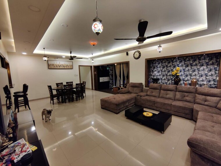 Living Room, kolte-patil-green-groves 4 Bedroom 3190 Sq.Ft. Apartment In Wagholi Pune 9774173