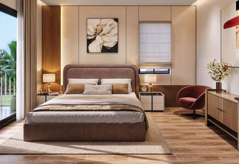 Bedroom, ashiana-aaroham 3 Bedroom 1569 Sq.Ft. Apartment In Sector 80 Gurgaon 9774188