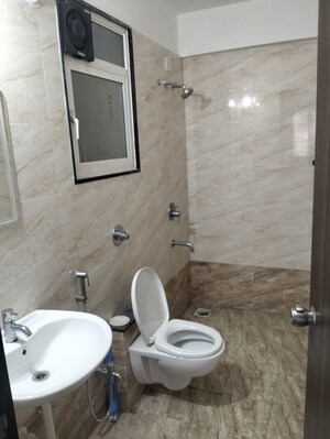 Bathroom in 1 BHK Apartment at Jhamtani Ace Aurum, Ravet – for Rent