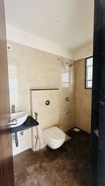 Bathroom in 3 BHK Apartment at Basil Mondale, Mundhwa – for Rent