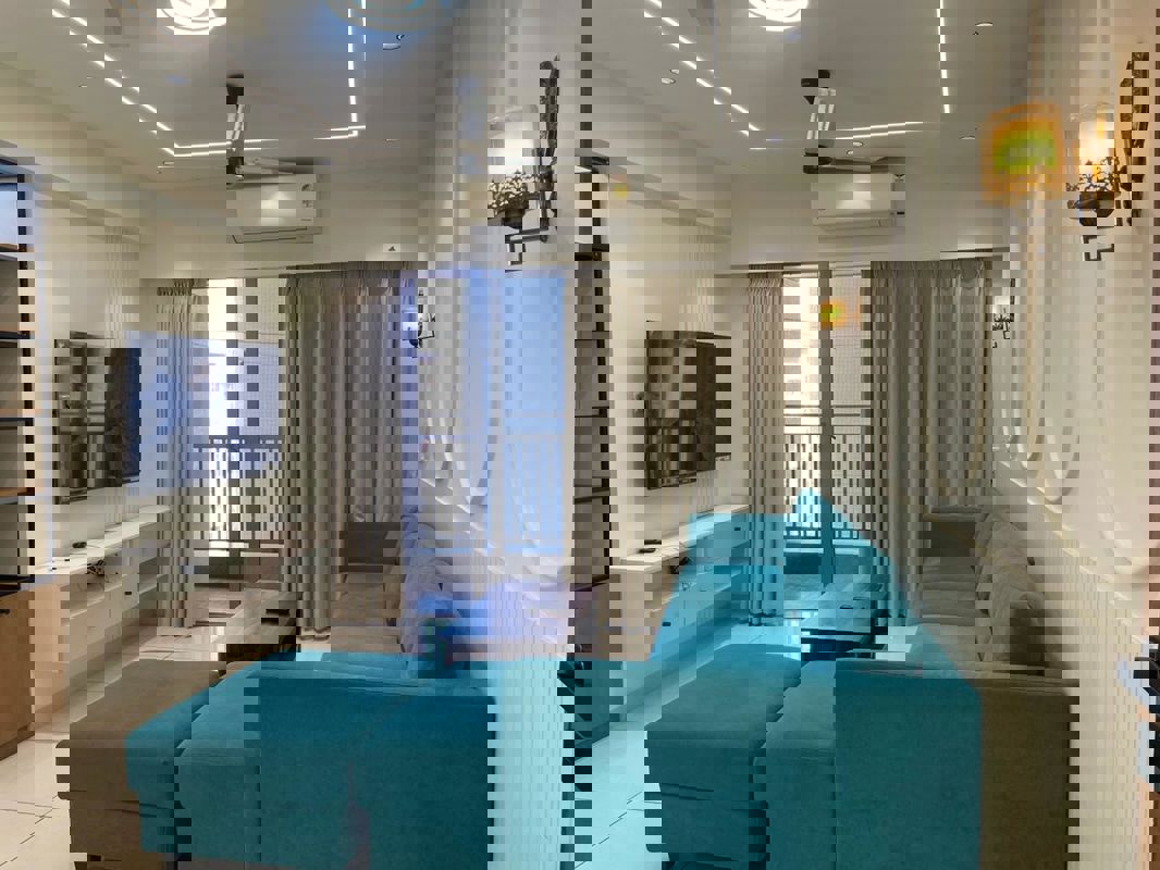 3 BHK + Pooja Room Apartment For Rent in Bodakdev