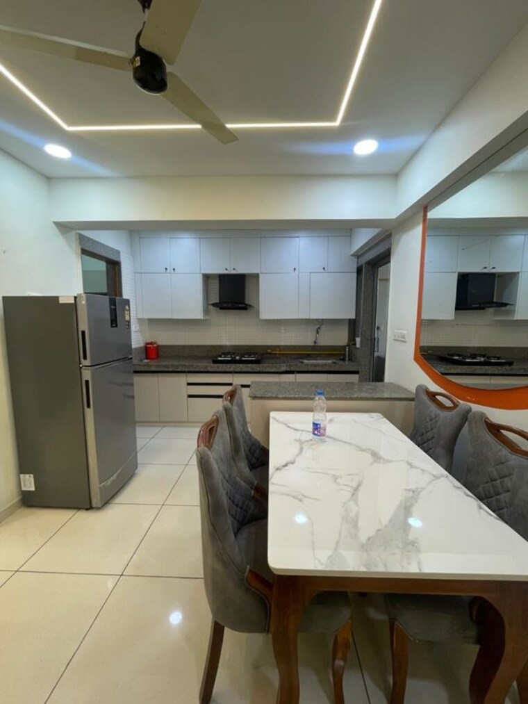 Kitchen, bodakdev 3 Bedroom 1880 Sq.Ft. Apartment In Bodakdev Ahmedabad 9774213