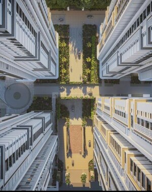 3 BHK Apartment – Exterior View View at Narsingi - for Sale