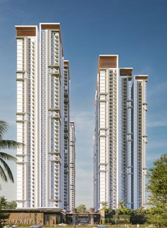 3 BHK + Pooja Room Apartment For Sale in Narsingi