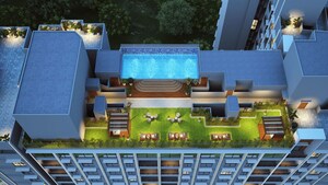 Furnished Amenities in 2 BHK Apartment at KGI Kohinoor Gardens, Ulhasnagar – for Sale