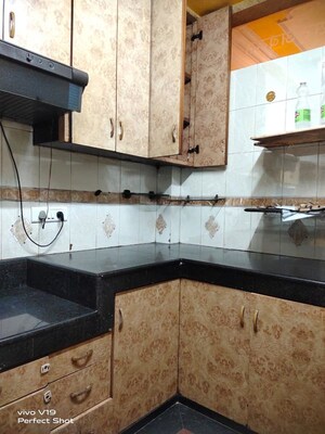 Kitchen in 3 BHK Builder Floor at Kailash Hills – for Rent